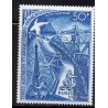 Timbre TAAF Poste aerienne Yvert 18 Traité sur l'antarctique neuf ** 1969