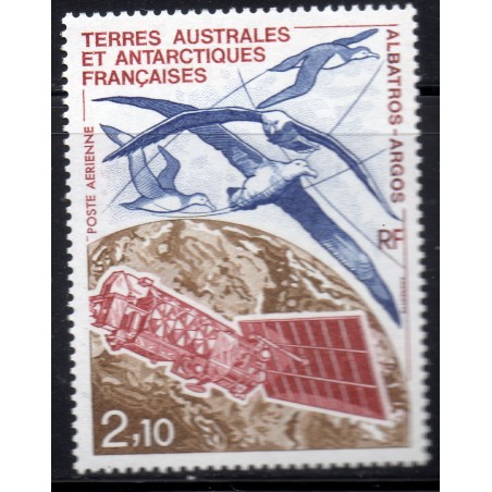 Timbre TAAF Poste aerienne Yvert 115 L'albatros neuf ** 1991