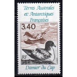 Timbre TAAF Poste aerienne Yvert 121 Damier du cap neuf ** 1992