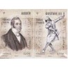 Timbres France Yvert No 4706-4707 France : Gustave III ou le Bal masqué