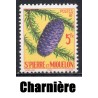 Timbre Saint Pierre et Miquelon 359 Picea neuf * charnière 1958