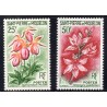 Timbre Saint Pierre et Miquelon 362-363 Fleurs neuf ** 1962