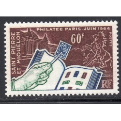 Timbre Saint Pierre et Miquelon 371 Philatec neuf ** 1964