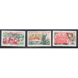 Timbre Saint Pierre et Miquelon 395-397 Bateaux Anciens  neuf ** 1969