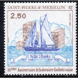 Timbre Saint Pierre et Miquelon 492 Fin de la Prohibition neuf ** 1988