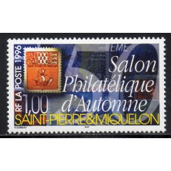 Timbre Saint Pierre et Miquelon 637 Salon d'automne neuf ** 1996