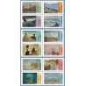 Autoadhésifs Yvert No 825-836 Timbres Les Impressionnistes