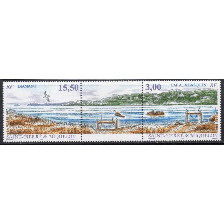 Timbre Saint Pierre et Miquelon 654A Anse de ravenel neuf ** 1997