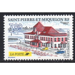 Timbre Saint Pierre et Miquelon 655 La poste neuf ** 1997