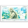 Timbre France Poste Aérienne Yvert 76 saut en parachute d'Adolphe Pégaud