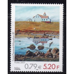 Timbre Saint Pierre et Miquelon 743 Reflets par Borotra neuf ** 2001