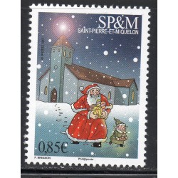 Timbre Saint Pierre et Miquelon 1195 Père Noël neuf ** 2017