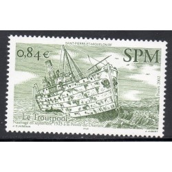 Timbre Saint Pierre et Miquelon 784 Le Troutpool neuf ** 2002