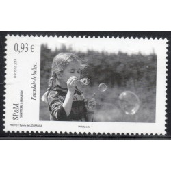 Timbre Saint Pierre et Miquelon 1098 Farandole de bulles neuf ** 2014