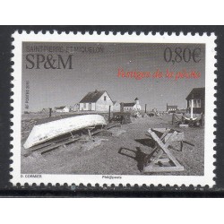 Timbre Saint Pierre et Miquelon 1149 Vestiges de la pêche neuf ** 2016