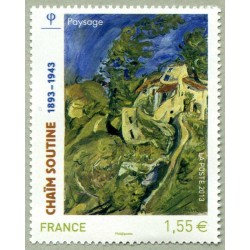 Timbre France Yvert No 4716 Chaïm Soutine, Paysage