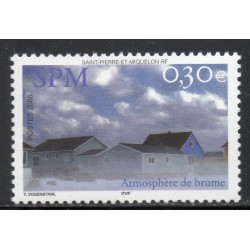 Timbre Saint Pierre et Miquelon 852 Atmosphère de brume neuf ** 2005