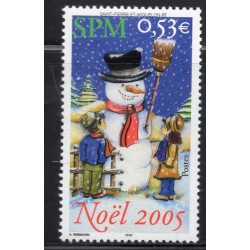 Timbre Saint Pierre et Miquelon 859 Noël enfants  neuf ** 2005