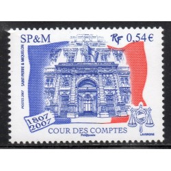 Timbre Saint Pierre et Miquelon 885 Cour des Comptes neuf ** 2007