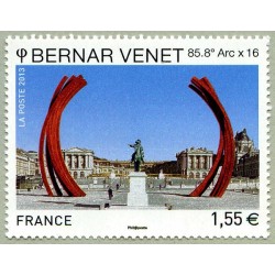 Timbre France Yvert No 4723  Bernard Venet, 85,8° Arc x 16