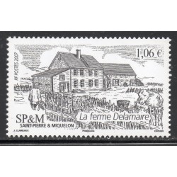 Timbre Saint Pierre et Miquelon 899 Ferme Delamaire neuf ** 2007