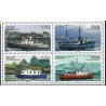 Timbre Saint Pierre et Miquelon 905-908 Bateaux transporteurs de passagers neuf ** 2007