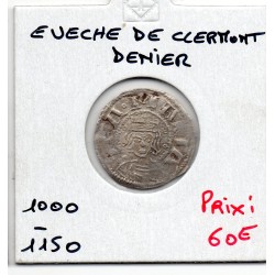 Auvergne, évêché de Clermont, anonyme (1000-1150) denier