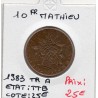 10 francs Mathieu 1983 tranche A TTB, France pièce de monnaie