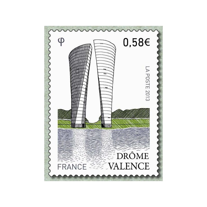 Timbre France Yvert No 4735 Valence, Drome