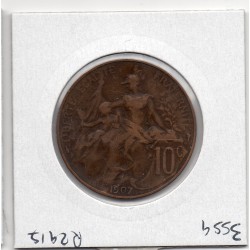 10 centimes Dupuis 1907 TB+, France pièce de monnaie