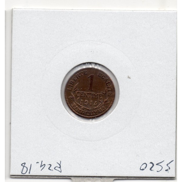 1 centime Dupuis 1914 TTB+, France pièce de monnaie