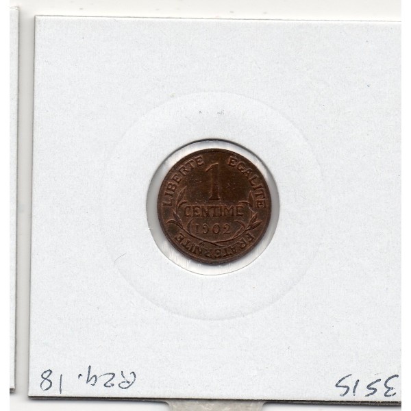 1 centime Dupuis 1902 Sup, France pièce de monnaie