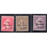 Timbre France Yvert No 266-268 Caisse d'amortissement neuf **