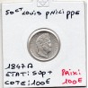 50 centimes Louis Philippe 1847 A Paris Sup+, France pièce de monnaie