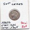 50 centimes Cérès 1895 A Paris Spl, France pièce de monnaie
