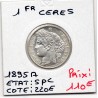 1 Franc Cérès 1895 Spl, France pièce de monnaie