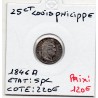 25 centimes  Louis Philippe 1846 A paris Spl, France pièce de monnaie