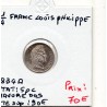 1/4 Franc Louis Philippe 1834 A paris SPL gravure dos, France pièce de monnaie