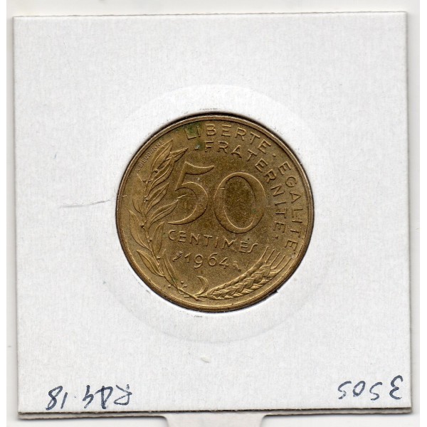 50 centimes Lagriffoul 1964 Sup, France pièce de monnaie