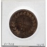 1 décime siège Strasbourg 1815 BB Napoléon 1er B, France pièce de monnaie