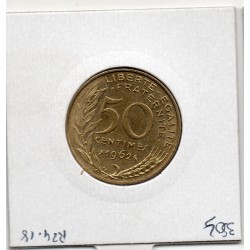 50 centimes Lagriffoul 1962 3 plis Sup, France pièce de monnaie