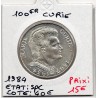 100 francs Marie Curie 1984 Spl, France pièce de monnaie