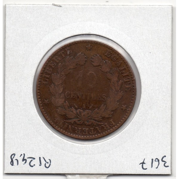 10 centimes Cérès 1885 A Paris B, France pièce de monnaie