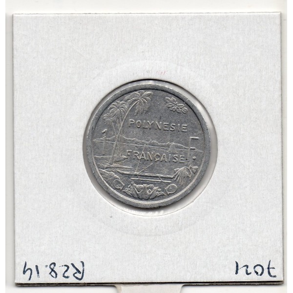 Polynésie Française 1 Franc 1996 Sup+, Lec 23 pièce de monnaie