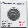 Nouvelle Calédonie 1 Franc 1985 FDC, Lec 47 pièce de monnaie