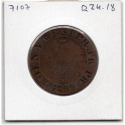 Westphalie Jérome Napoléon 5 centimes 1809 C TB KM 94 pièce de monnaie