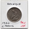 Belgique 2 Francs 1930 en Français TTB, KM 91 pièce de monnaie