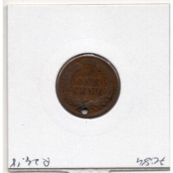 Etats Unis 1 cent 1875 TB, KM 90a pièce de monnaie