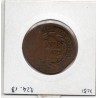 Etats Unis 1 cent 1834 AB, KM 45.1 pièce de monnaie