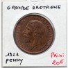 Grande Bretagne Penny 1927 Sup+, KM 826 pièce de monnaie